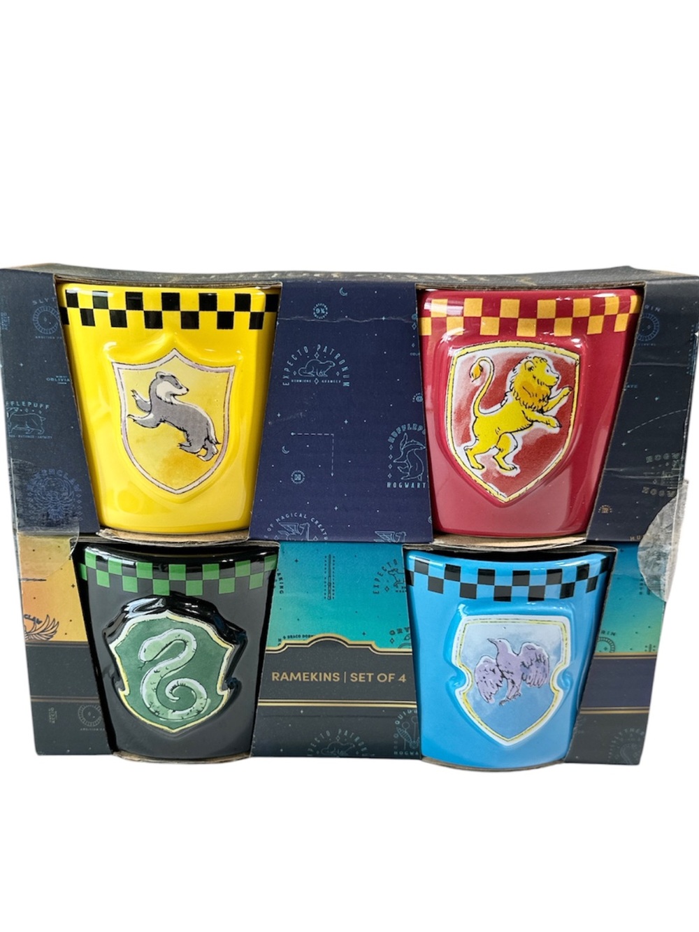 NEW Rae Dunn/Harry Potter RAVENCLAW, HUFFLEPUFF, GRYFFINDOR, SLYTHERIN Ramekins